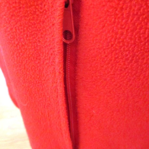 Columbia Womens Full Zip Up Fleece Jacket, Red, Pockets, High Neck, Size 1X - Picture 4 of 11